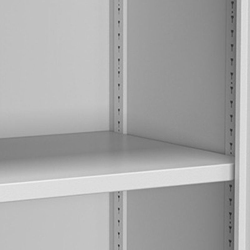 Mobile contemporaneo mobile in vetro armadio verticale con ripiani di stoccaggio