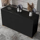 Modern Bistro Bar Table Rectangle Sintered Stone Bar Table for Living Room Clearhalo 'Bar Furniture' 'Bar Tables' 'bar_tables' 'furn' 'furn_bar_tables' 'Furniture' 'Kitchen & Dining Furniture' 1200x1200_fc678dd6-6310-43ce-ada0-ad9ba583e335