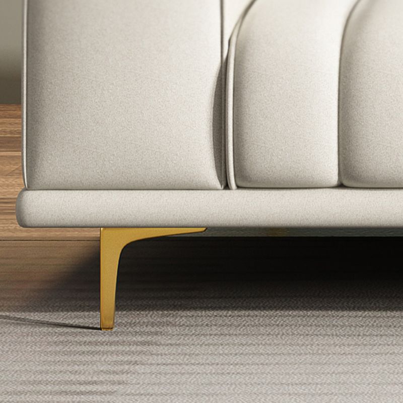 32.67"H Square Arm Water Resistant Solid Color Faux Leather Sofa with Sewn Pillow Back Clearhalo 'furn' 'furn_sofas' 'Furniture' 'furniture_sofas' 'kitchen' 'kitchen_sofas' 'Living Room Furniture' 'Sofa' 'sofas' 1200x1200_fc6b4bcf-d947-44a4-a694-5c0abeefc1ea