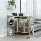Industrial Bar Table and Stools 1/2/3 Pieces Bar Pub Table Set Clearhalo 'Bar Furniture' 'furn' 'furn_home_bar_bar_sets' 'Furniture' 'Home Bars & Bar Sets' 'home_bar_bar_sets' 'Kitchen & Dining Furniture' 1200x1200_fc6e1958-9748-4f6a-a8d6-acd8d5f0be3a