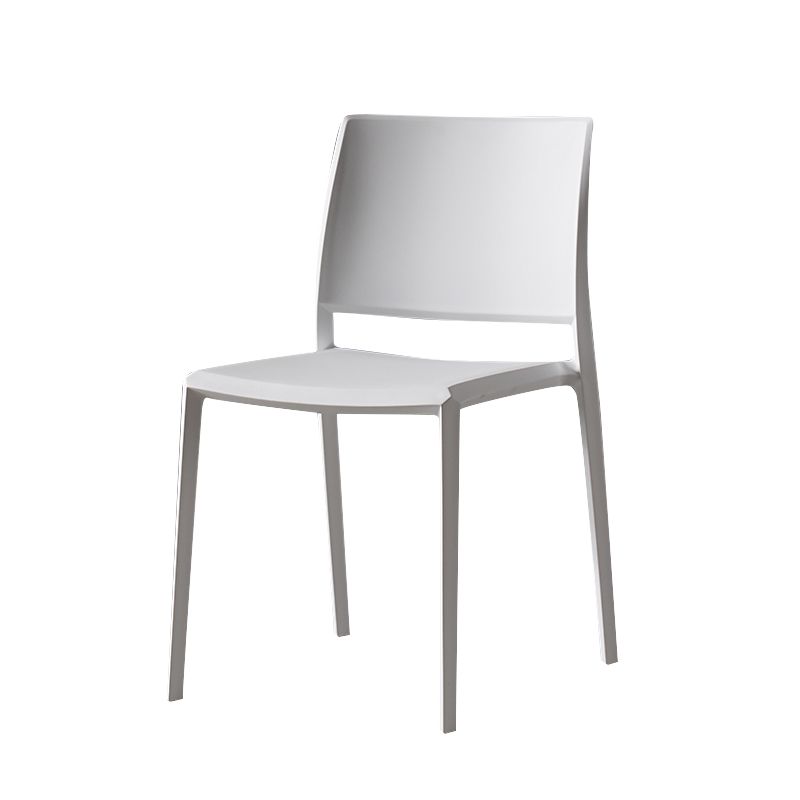 Contemporary Style Dining Chairs Plastic Armless Side Chair for Kitchen Clearhalo ' kitchen&dining_furn' 'Dining Chairs' 'Dining Tables & Seating' 'dining_chair' 'furn' 'furn_dining_chair' 'Furniture' 'furniture_dining_chair' 'Kitchen & Dining Furniture' 'kitchen' 1200x1200_fc6efe84-0b98-4e23-84a7-7fbe0b27374a