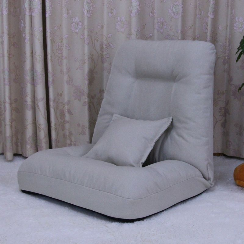 Fabric Convertible Chair 25.5" L x 25.5" W x 25.5" H Armless Chair for Living Room Clearhalo 'Accent Chairs' 'accent_chairs' 'Chairs & Seating' 'furn' 'furn_accent_chairs' 'Furniture' 'Living Room Furniture' 1200x1200_fc70e378-2dd7-4591-bf73-325aa550421e