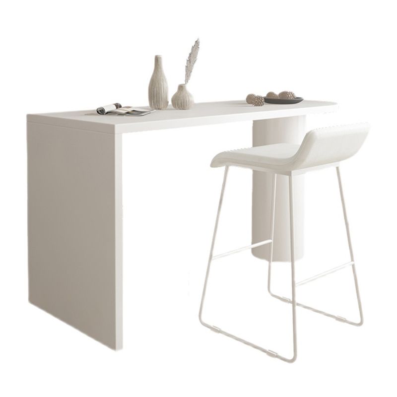 Table moderne en bois massif de forme libre, pour cuisine, salon, café