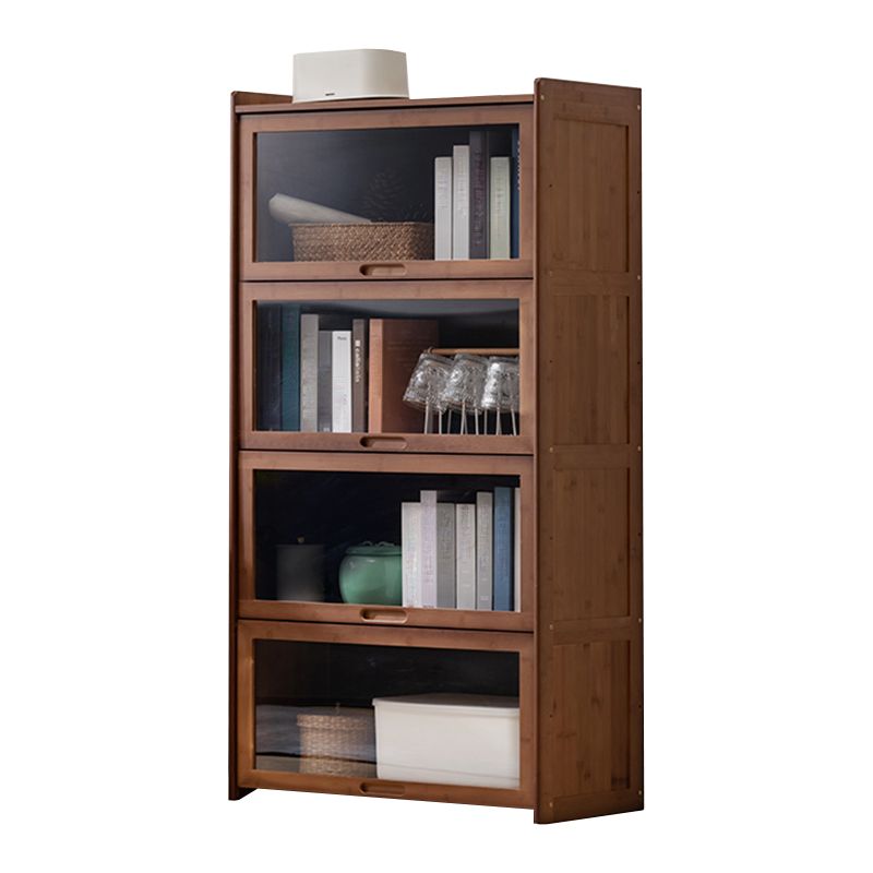 Cofre de almacenamiento de sala de estar rectangular simplista cofre de acento de madera moderno