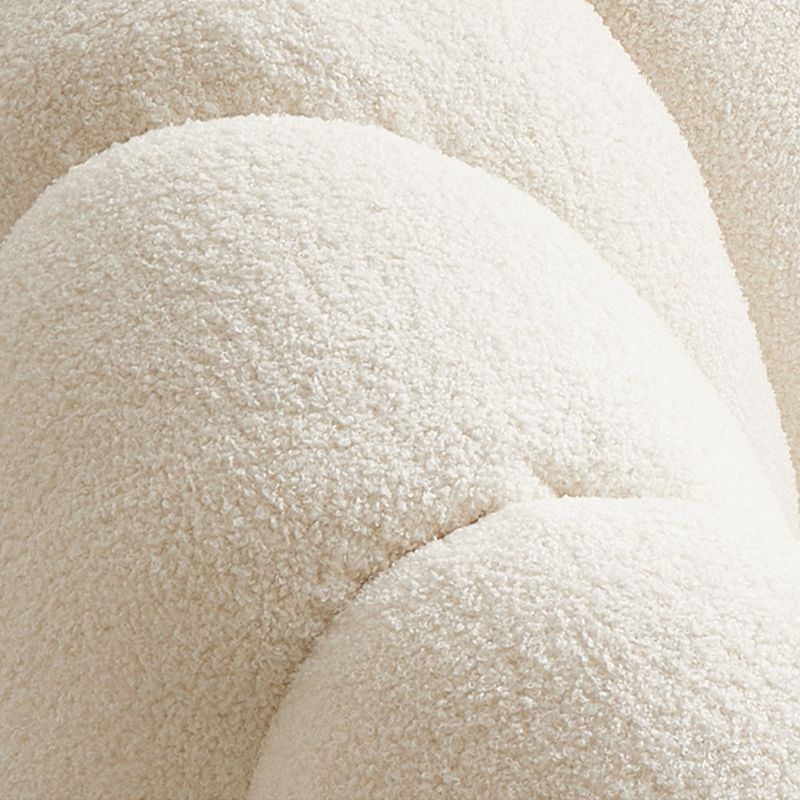 Contemporary Solid Color Curved Sofa with Sloped Arms for Bedroom Living Room Clearhalo 'furn' 'furn_sofas' 'Furniture' 'furniture_sofas' 'kitchen' 'kitchen_sofas' 'Living Room Furniture' 'Sofa' 'sofas' 1200x1200_fc7bce7a-89b6-4529-a7fd-b37256342b6d