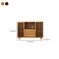 Rectangle Shape Contemporary Console Table Natural/Brown Bamboo Console Sofa Table