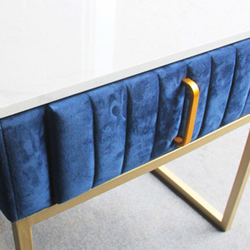 Comodino tavolo da tavolo in falda in falsa in finto contemporaneo 19,68 "