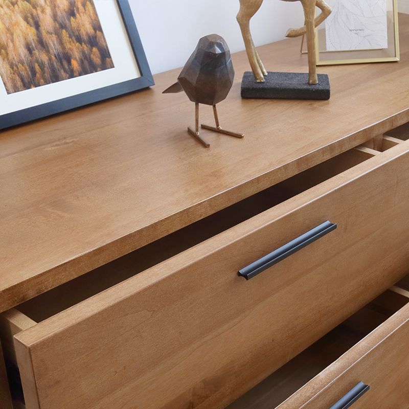 Armadietto resistente all'acqua Casse di accento in legno massiccio con 6 cassetti