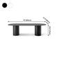 Oval Solid Wood Dining Table Modern Dinette Table with Double Pedestal Base Clearhalo ' dining_table' 'Dining Tables & Seating' 'Dining Tables' 'furn' 'furn_dining_table' 'Furniture' 'furniture_dining_table' 'Kitchen & Dining Furniture' 'kitchen&dining_furn' 'kitchen' 'kitchen_dining_table' 1200x1200_fc802ebd-8167-4011-a136-0f8b0c3540bc