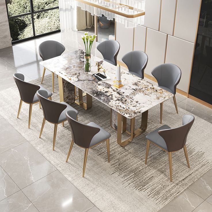 Scandinavian Style 1/3/4/5/6/7/8/9 Pieces Furniture Rectangle Sintered Stone Dining Set Clearhalo 'Dining Room Sets' 'Dining Tables & Seating' 'dining_room_set' 'furn' 'furn_dining_room_set' 'Furniture' 'furniture_dining_room_set' 'Kitchen & Dining Furniture' 'kitchen&dining_furn' 'kitchen' 1200x1200_fc805ebf-215b-4b4e-bcb0-e0cd98b8a3a6