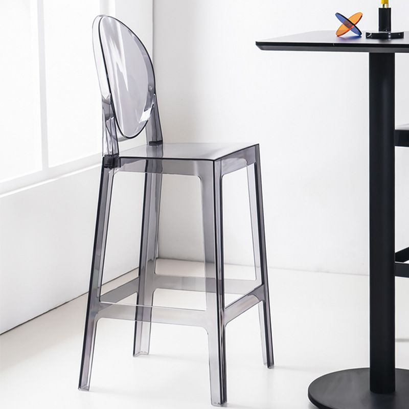 Modern Style Plastic Counter Stool Footrest Furniture in Matte Finish for Indoor Clearhalo 'Bar Furniture' 'Bar Stools' 'bar_stools' 'furn' 'furn_bar_stools' 'Furniture' 'Kitchen & Dining Furniture' 1200x1200_fc8374eb-2bd1-4d13-a8eb-92012207ca3c