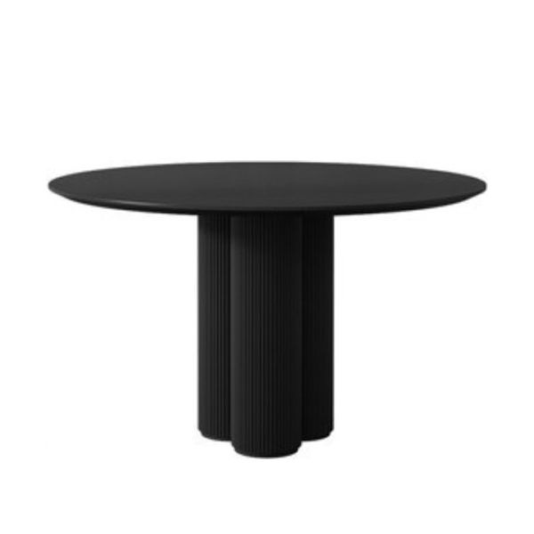 Modern Casual Dining Table Round Top Dinner Table Kitchen Home Clearhalo 'Dining Tables & Seating' 'Dining Tables' 'dining_table' 'furn' 'furn_dining_table' 'Furniture' 'furniture_dining_table' 'Kitchen & Dining Furniture' 'kitchen' 'kitchen_dining_table' 1200x1200_fc85316b-e83a-4103-9d94-d358400c1ecc