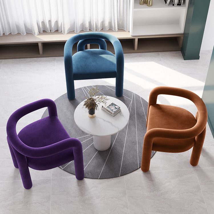 Contemporary Style Kitchen Dining Chairs Open Back Dining Arm Side Chairs Clearhalo ' kitchen&dining_furn' 'Dining Chairs' 'Dining Tables & Seating' 'dining_chair' 'furn' 'furn_dining_chair' 'Furniture' 'furniture_dining_chair' 'Kitchen & Dining Furniture' 'kitchen' 1200x1200_fc85bd59-9b82-4afd-b771-5829268c0f5c