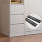 White Modern Style Wardrobe Cabinet Engineered Wood Wardrobe with Clothing Rod Clearhalo 'Armoires & Wardrobes' 'armoires_wardrobes' 'Bedroom Furniture' 'furn' 'furn_armoires_wardrobes' 'Furniture' 1200x1200_fc876003-c5b0-4e76-827c-431f590ec5d5