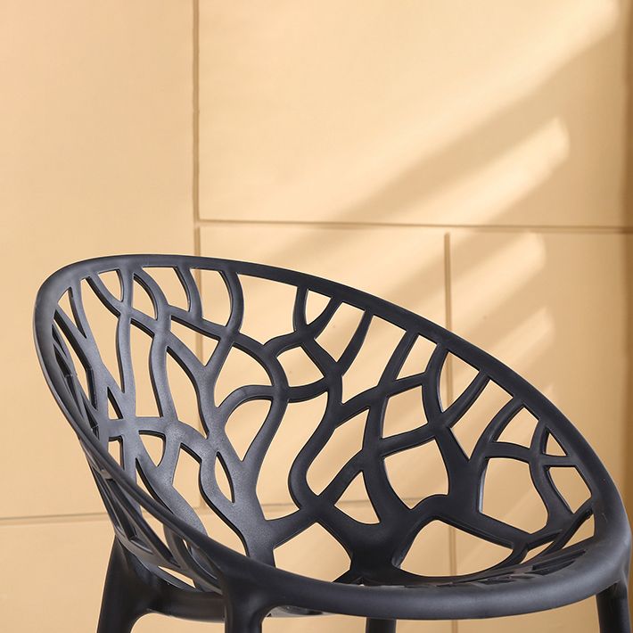 Contemporary Plastic Dining Room Chairs Armless Open Back Dining Side Chair for Restaurant Clearhalo ' kitchen&dining_furn' 'Dining Chairs' 'Dining Tables & Seating' 'dining_chair' 'furn' 'furn_dining_chair' 'Furniture' 'furniture_dining_chair' 'Kitchen & Dining Furniture' 'kitchen' 1200x1200_fc902b6d-b11d-4c11-81eb-82b409fddc7e