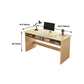Contemporary Home Credenza Desk Rectangular Wooden Writing Desk Clearhalo 'furn' 'furn_office_desk' 'Furniture' 'Office Desks' 'Office Furniture' 'office_desk' 1200x1200_fc91b0fe-ba17-47d1-ae70-dceffaae7851