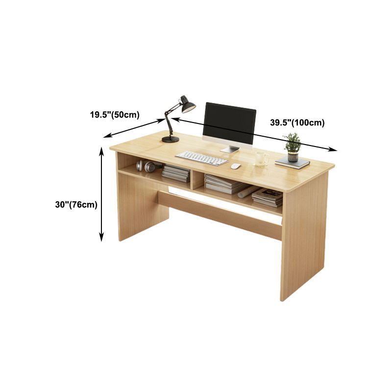 Contemporary Home Credenza Desk Rectangular Wooden Writing Desk Clearhalo 'furn' 'furn_office_desk' 'Furniture' 'Office Desks' 'Office Furniture' 'office_desk' 1200x1200_fc91b0fe-ba17-47d1-ae70-dceffaae7851