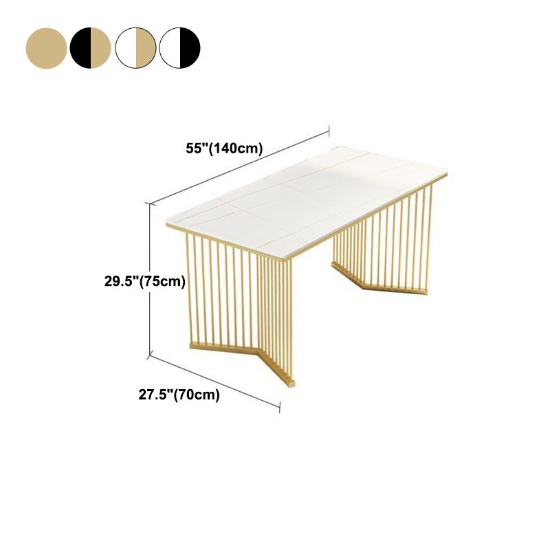 Rectangle Dining Table Traditional Luxury Dining Table with Double Pedestal Base Clearhalo ' dining_table' 'Dining Tables & Seating' 'Dining Tables' 'furn' 'furn_dining_table' 'Furniture' 'furniture_dining_table' 'Kitchen & Dining Furniture' 'kitchen&dining_furn' 'kitchen' 'kitchen_dining_table' 1200x1200_fc92b5be-a12c-409d-8b32-37c69e138a0d