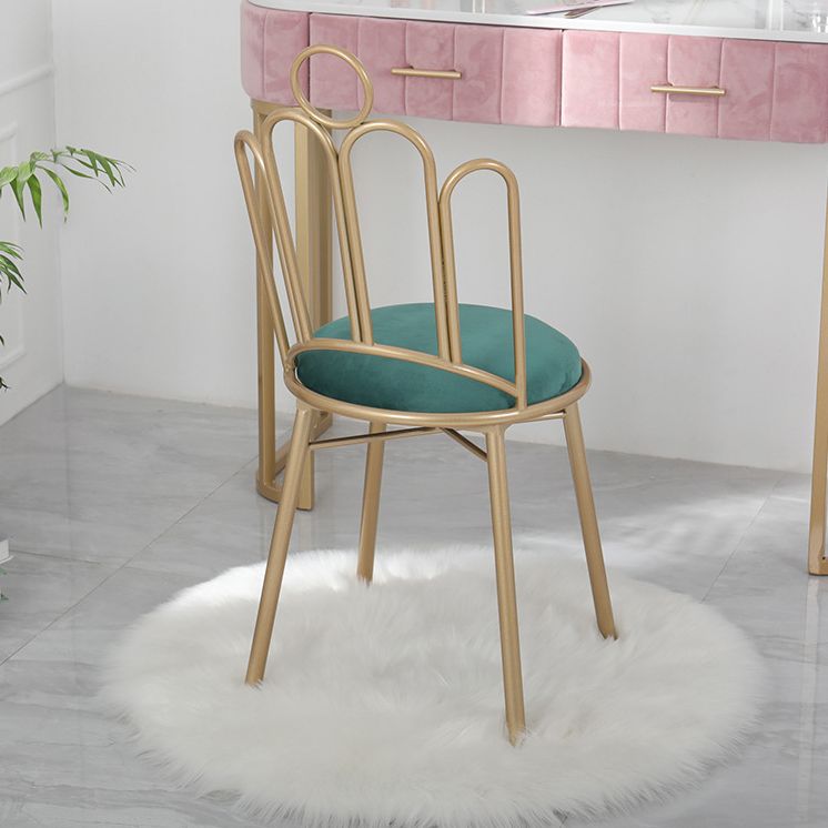 Scandinavian Style Upholstered Armless Dining Chairs Open Back Dining Side Chairs Clearhalo 'Dining Chairs' 'Dining Tables & Seating' 'dining_chair' 'furn' 'furn_dining_chair' 'Furniture' 'furniture_dining_chair' 'Kitchen & Dining Furniture' 1200x1200_fc92d5a2-b65f-4d74-812e-156d8dceef03
