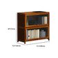 Modern Brown Book Shelf Bamboo Bedroom Shelf Bookcase with Cabinets Clearhalo 'Bookcases' 'furn' 'furn_bookcases' 'Furniture' 'Office Furniture' 1200x1200_fc943b8f-bed7-44ac-a783-13bc792dac23