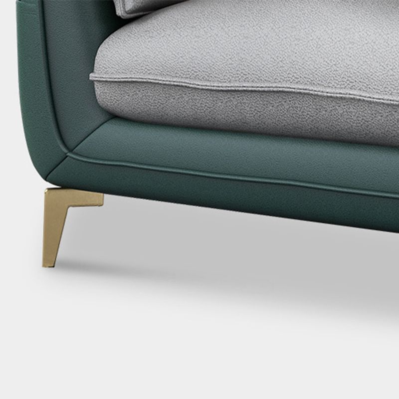 Scandinavian Pillow Top Arm Sectional with Storage for Four People Clearhalo 'furn' 'furn_sectionals' 'Furniture' 'furniture_sectionals' 'Living Room Furniture' 'Sectionals' 1200x1200_fc94fa75-d099-446a-aa7b-932375fe82a9