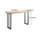 Contemporary Rectangle Bar Counter Table Wooden Dining Table for Kitchen Clearhalo 'Bar Furniture' 'Bar Tables' 'bar_tables' 'furn' 'furn_bar_tables' 'Furniture' 'furniture_bar_tables' 'Kitchen & Dining Furniture' 1200x1200_fc98d03b-0079-4ace-a5a1-fe1f5a2fb40c