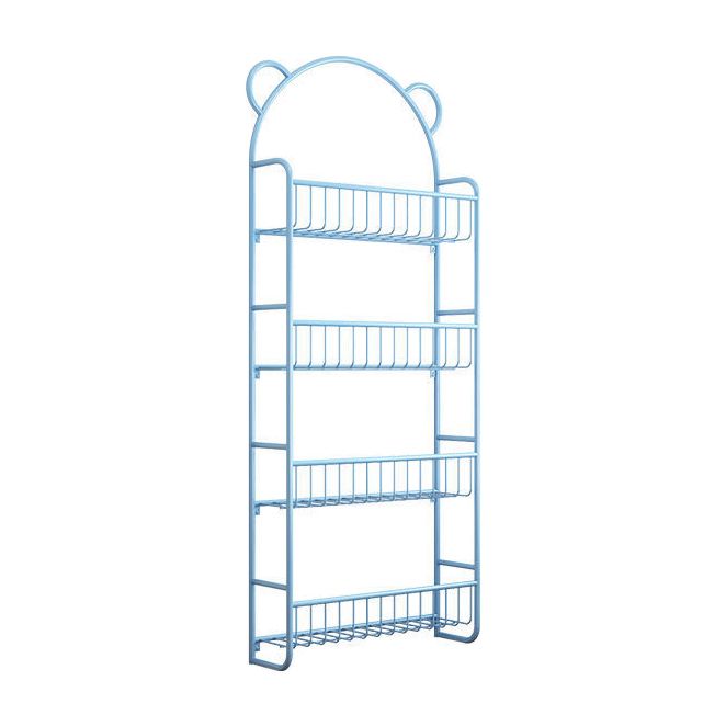 Metal Floating Scandinavian Bookcase Closed Back Bookshelf with Shelves Clearhalo 'Bookcases' 'furn' 'furn_bookcases' 'Furniture' 'Office Furniture' 1200x1200_fc9af1d0-43b9-4a4a-b24d-940b68d2c892