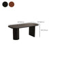 Modern Style Dining Table Solid Wood Dinner Table for Dining Room