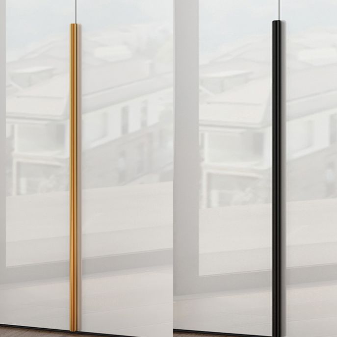 Engineered Wood Armoire Modern White Wardrobe Closet with Garment Rod Clearhalo 'Armoires & Wardrobes' 'armoires_wardrobes' 'Bedroom Furniture' 'furn' 'furn_armoires_wardrobes' 'Furniture' 1200x1200_fc9d452c-a9b4-46d9-97cd-8fdfd53252f6