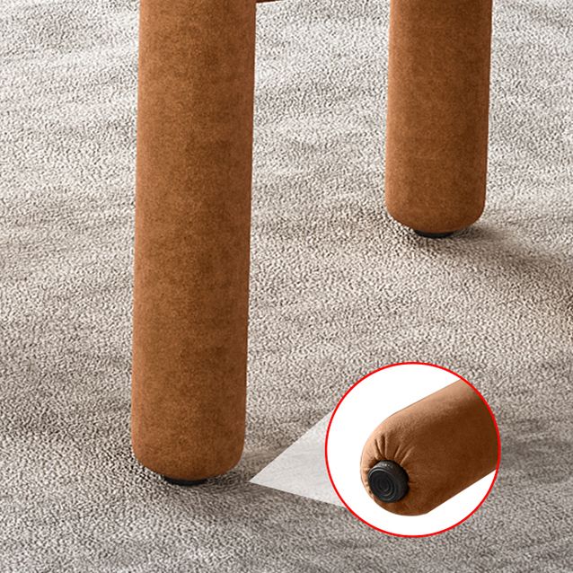 Contemporary Style Dining Chair Kitchen Arm Side Chair with Metal Legs Clearhalo ' kitchen&dining_furn' 'Dining Chairs' 'Dining Tables & Seating' 'dining_chair' 'furn' 'furn_dining_chair' 'Furniture' 'furniture_dining_chair' 'Kitchen & Dining Furniture' 'kitchen' 1200x1200_fc9df086-7483-41a7-b091-bfe496051ddf