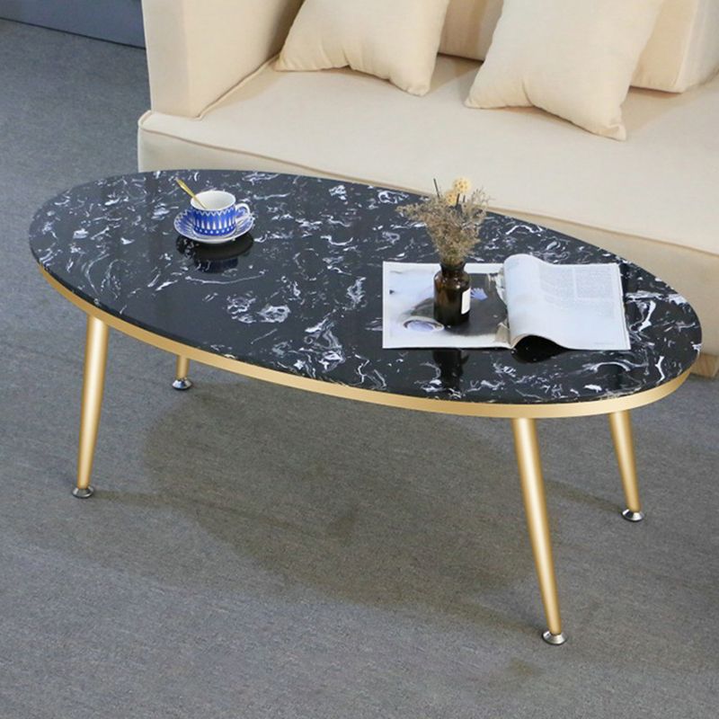 17,72 "großer glamourischer Kaffee Cocktailtisch Marmor Top Couchtisch