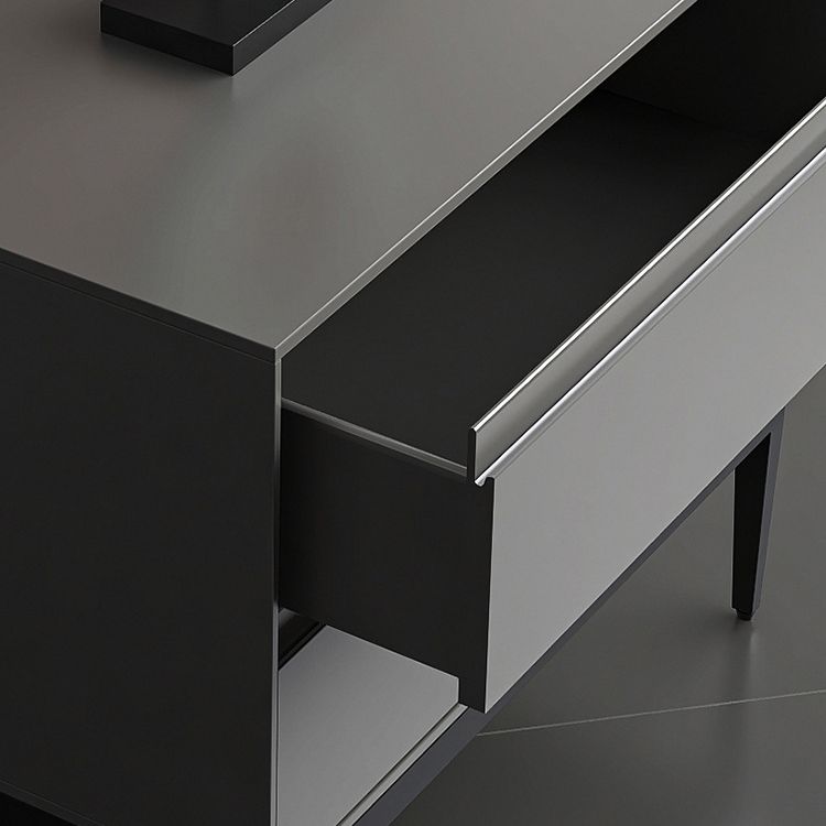 Stocker Storage Modern Accent Table table de chevet antique Finishing Litching Stringand