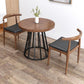 Juego de comedor moderno de 1/2/3 piezas, mesa de comedor redonda de madera de pino para comedor