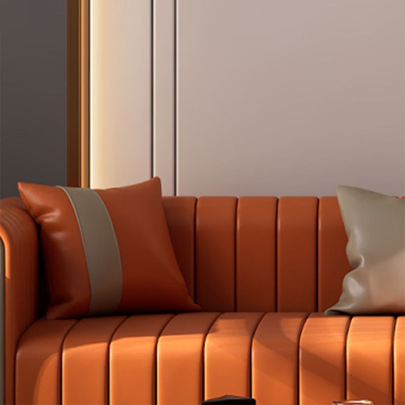 Contemporaneo 28,7 "H Fucice cuscino cucito cucito di divano in smoking per soggiorno per soggiorno