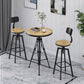 Industrial Adjustable Height Black Counter Stools Iron Wood Bar Stools with Round Seat Clearhalo 'Bar Furniture' 'Bar Stools' 'bar_stools' 'furn' 'furn_bar_stools' 'furniture_bar_stools' 'Kitchen & Dining Furniture' 'kitchen&dining_furn' 'kitchen' 'kitchen_furn' Furniture' 1200x1200_fca50d3e-3039-468e-be12-91cc98f4d8de