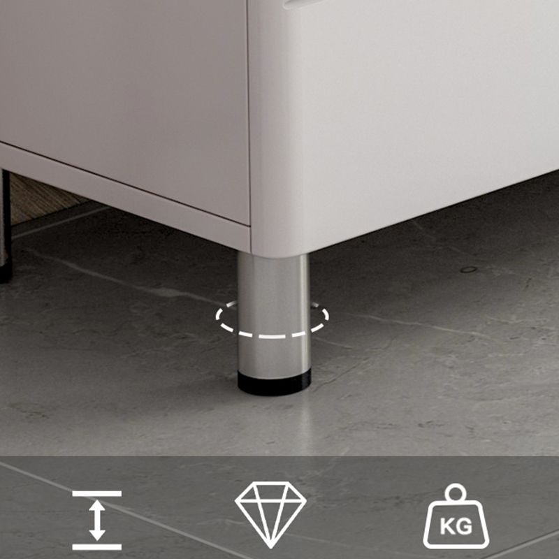 モダンなテレビコンソールストーンメディアコンソール部屋用の引き出し付きオープンストレージコンソール