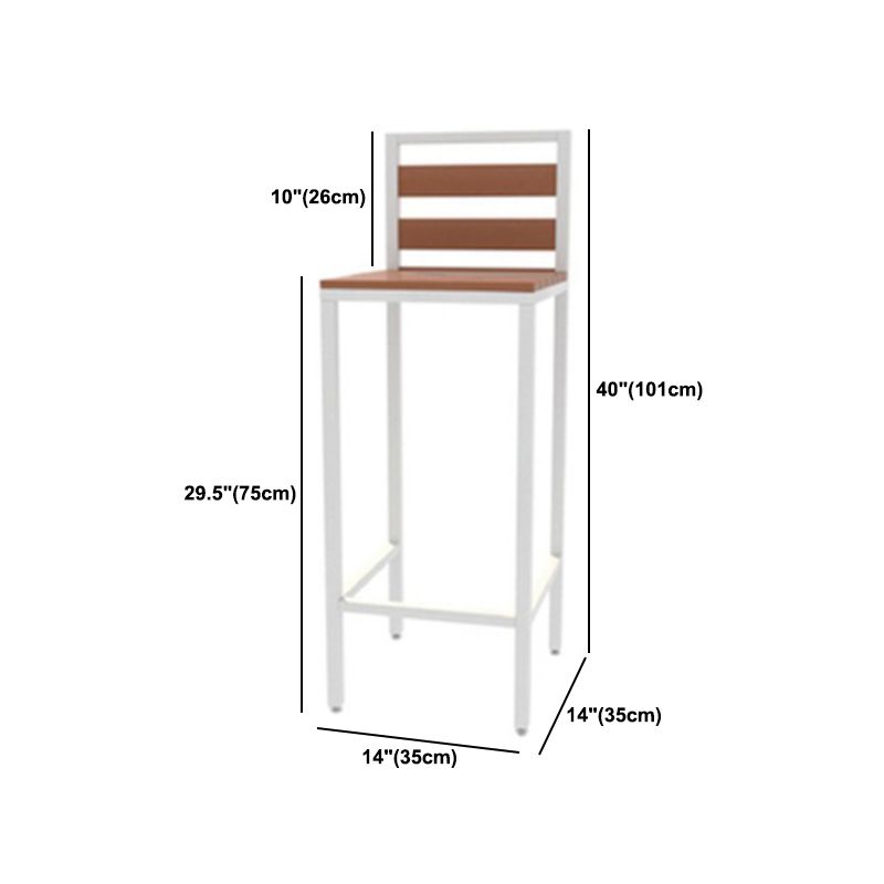 Rectangle Footrest Pub Dining Set 1/4/5 Pieces Outdoor Industrial Bar Pub Table Set Clearhalo 'Bar Furniture' 'furn' 'furn_home_bar_bar_sets' 'Furniture' 'Home Bars & Bar Sets' 'home_bar_bar_sets' 'Kitchen & Dining Furniture' 1200x1200_fca83b1d-640d-4231-85a5-5fa2a1ef2094