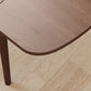 Extendable Rubber Wood Table in Nature/walnut Modern Rectangle Table with 4 Legs Clearhalo ' dining_table' 'Dining Tables & Seating' 'Dining Tables' 'Furniture' 'furniture_dining_table' 'Kitchen & Dining Furniture' 'kitchen&dining_furn' 'kitchen' 'kitchen_dining_table' 1200x1200_fcae5771-e9e4-4532-b173-043c14db3f77