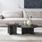 Contemporary Wooden Coffee Table Round Espresso Wood Cocktail Table Clearhalo 'Coffee & Accent Tables' 'Coffee Tables' 'coffee_tables' 'furn' 'furn_coffee_tables' 'Furniture' 'Living Room Furniture' 1200x1200_fcaf3cb5-9dea-4ae7-9540-d5e28ee85e08
