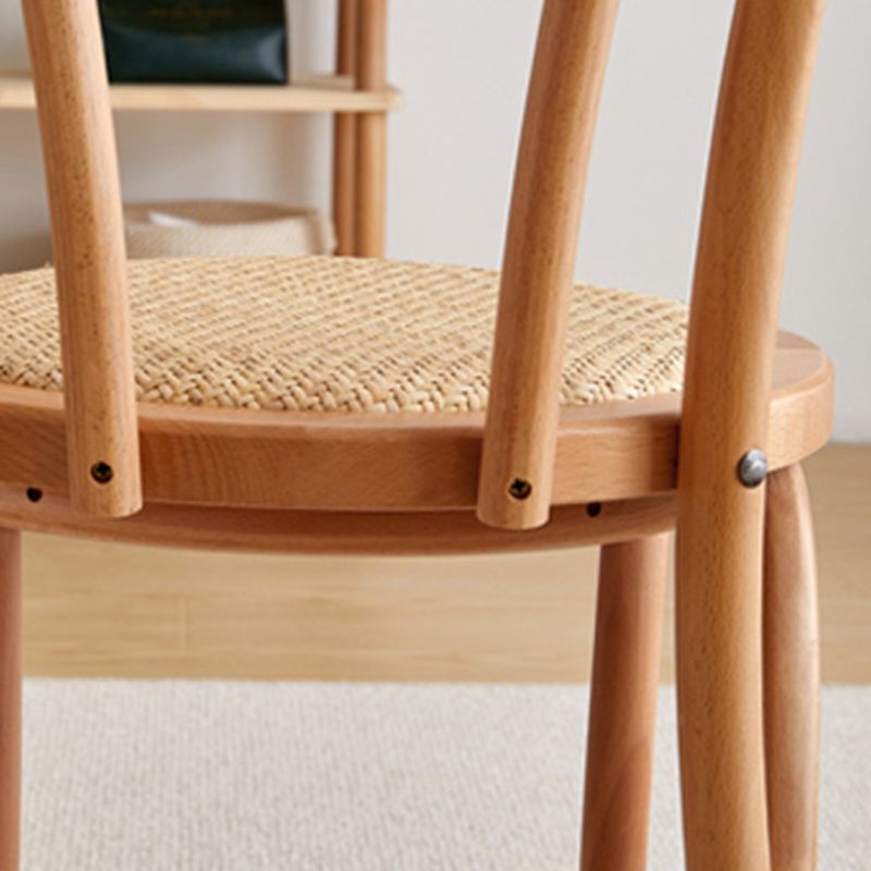 Modern Style Patio Side Chair Windsor Back Armless Dining Chair Clearhalo 'Dining Chairs' 'Dining Tables & Seating' 'dining_chair' 'furn' 'furn_dining_chair' 'Furniture' 'Kitchen & Dining Furniture' 1200x1200_fcb05610-4a70-49b1-a189-27908d5fcb3a