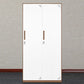 35.4"L Contemporary Wardrobe Closet Metal Home Wardrobe Armoire