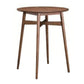 Solid Wood Bar Dining Table Contemporary Bar Table with Brown Base Clearhalo 'Bar Furniture' 'Bar Tables' 'bar_tables' 'Furniture' 'furniture_bar_tables' 'Kitchen & Dining Furniture' 1200x1200_fcb6e012-914c-4361-abe9-e94e92158140