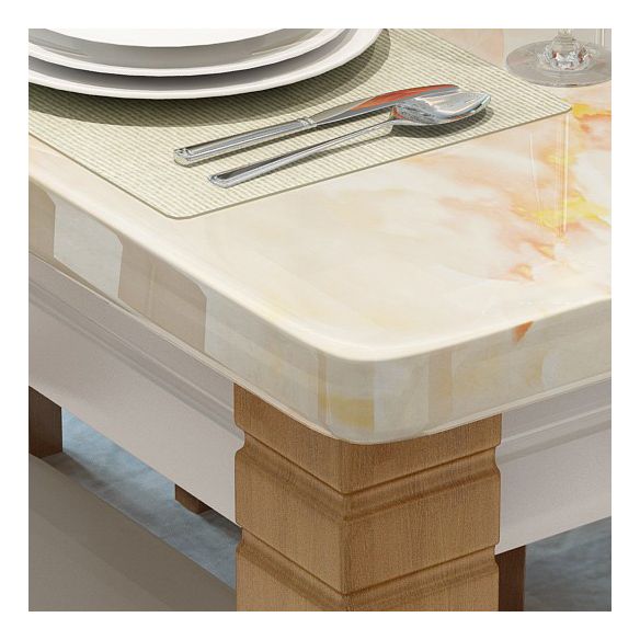Modern Style Marble Dining Table Set Rectangular Dining Table with Solid Wood Base Clearhalo 'Dining Room Sets' 'Dining Tables & Seating' 'dining_room_set' 'furn' 'furn_dining_room_set' 'Furniture' 'furniture_dining_room_set' 'Kitchen & Dining Furniture' 'kitchen&dining_furn' 'kitchen' 1200x1200_fcb7141c-ef19-42a6-84a3-5a2abea9d2f6