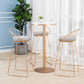 Round 1/2/3/4 Pieces Pub Dining Set Modern Metal Living Room Counter Height Set Clearhalo 'Bar Furniture' 'furn' 'furn_home_bar_bar_sets' 'Furniture' 'Home Bars & Bar Sets' 'home_bar_bar_sets' 'Kitchen & Dining Furniture' 1200x1200_fcbc3e9c-db43-4758-ba23-b5da85a2973d
