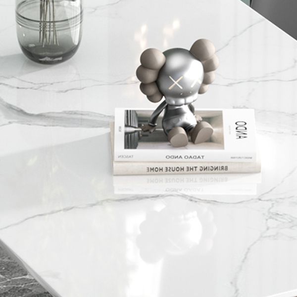 Luxury 1/2/5 Pieces Dining Set Sintered Stone Dining Table with Leather Chairs Clearhalo 'Dining Room Sets' 'Dining Tables & Seating' 'dining_room_set' 'furn' 'furn_dining_room_set' 'Furniture' 'furniture_dining_room_set' 'Kitchen & Dining Furniture' 'kitchen&dining_furn' 'kitchen' 1200x1200_fcbcf055-b43b-4c35-8e2e-e4b433fc47f6