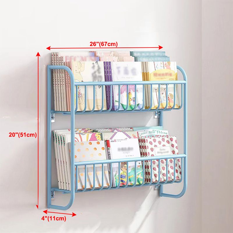 4.33"W Bookshelf Scandinavian Style Wall Mounted Bookcase for Office Study Room Clearhalo 'Bookcases' 'furn' 'furn_bookcases' 'Furniture' 'furniture_bookcases' 'kitchen' 'kitchen_bookcases' 'Living Room Furniture' 'Office Furniture' 1200x1200_fcbe2d84-80da-4ffb-8ef1-022dbd47685e