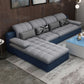 Farmhouse Pillow Top Arm Sectional Tufted Back Sofa and Chaise Clearhalo 'furn' 'furn_sectionals' 'Furniture' 'furniture_sectionals' 'Living Room Furniture' 'Sectionals' 1200x1200_fcbf95d9-20a8-4999-ac0c-73c37d99517a