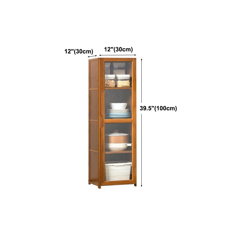 Modern Wood Sideboard Table 30-inch Sideboard in Brown for Kitchen Clearhalo 'buffet_sideboard' 'Buffets & Sideboards' 'Furniture' 'furniture_buffet_sideboard' 'Kitchen & Dining Furniture' 1200x1200_fcc06028-e40b-498e-84a6-1e7f8f2a90ae