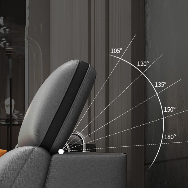 Contemporary L-Shape Sofa Light-grey High Back Sectional for Living Room Clearhalo 'furn' 'furn_sectionals' 'Furniture' 'furniture_sectionals' 'kitchen' 'kitchen_sectionals' 'Living Room Furniture' 'Sectionals' 1200x1200_fcc1f1f5-e111-44a2-aeb1-3732b78706d1