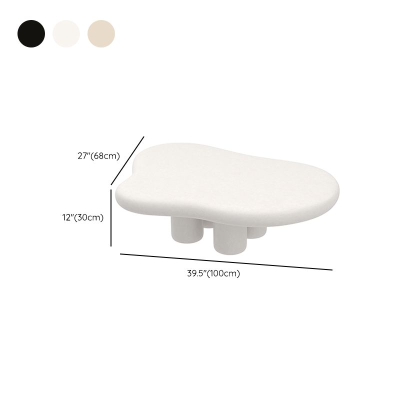 Wood Coffee Cocktail Table Geometric Coffee or End Table with 4 Legs